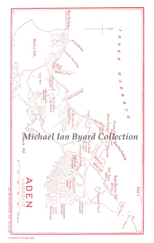 Aden Map pre 1937